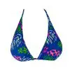 jungle feathers classic bikini top