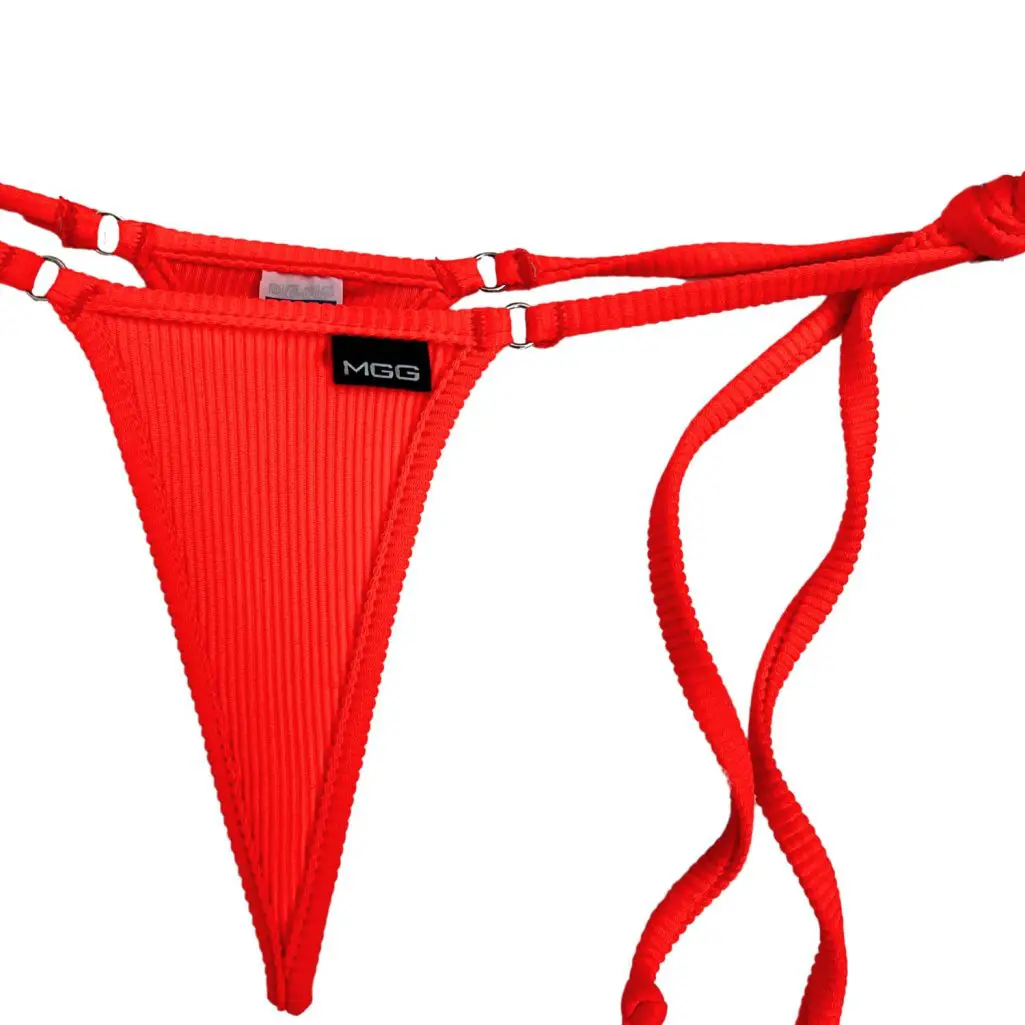 Citrus Sunrise - Tie Sides Bikini Bottom - Image 4
