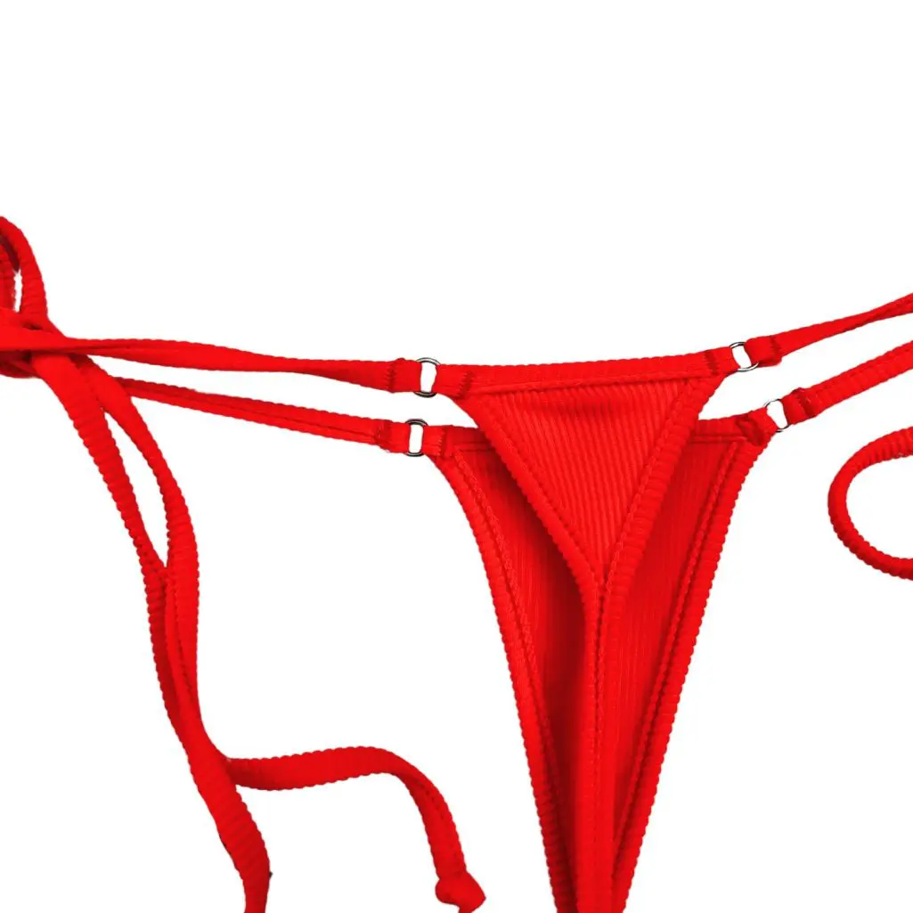 Citrus Sunrise - Tie Sides Bikini Bottom - Image 3