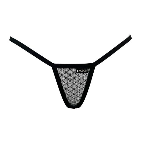 diamond mesh black mini