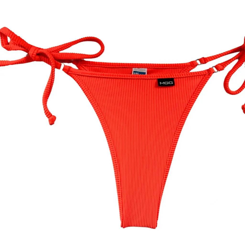 Citrus Sunrise - Brazilian Tie Sides Bikini Bottom - Image 2