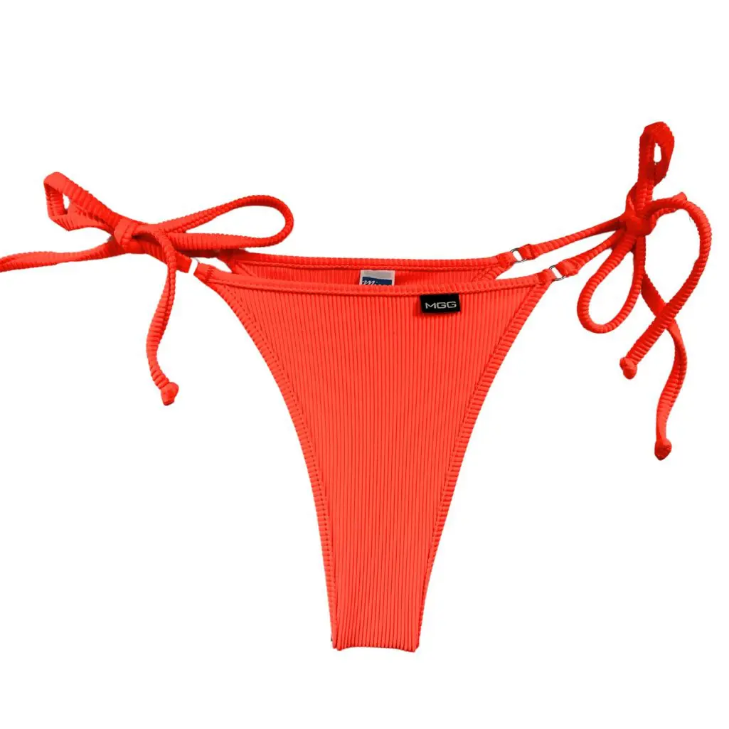 Citrus Sunrise - Brazilian Tie Sides Bikini Bottom - Image 4