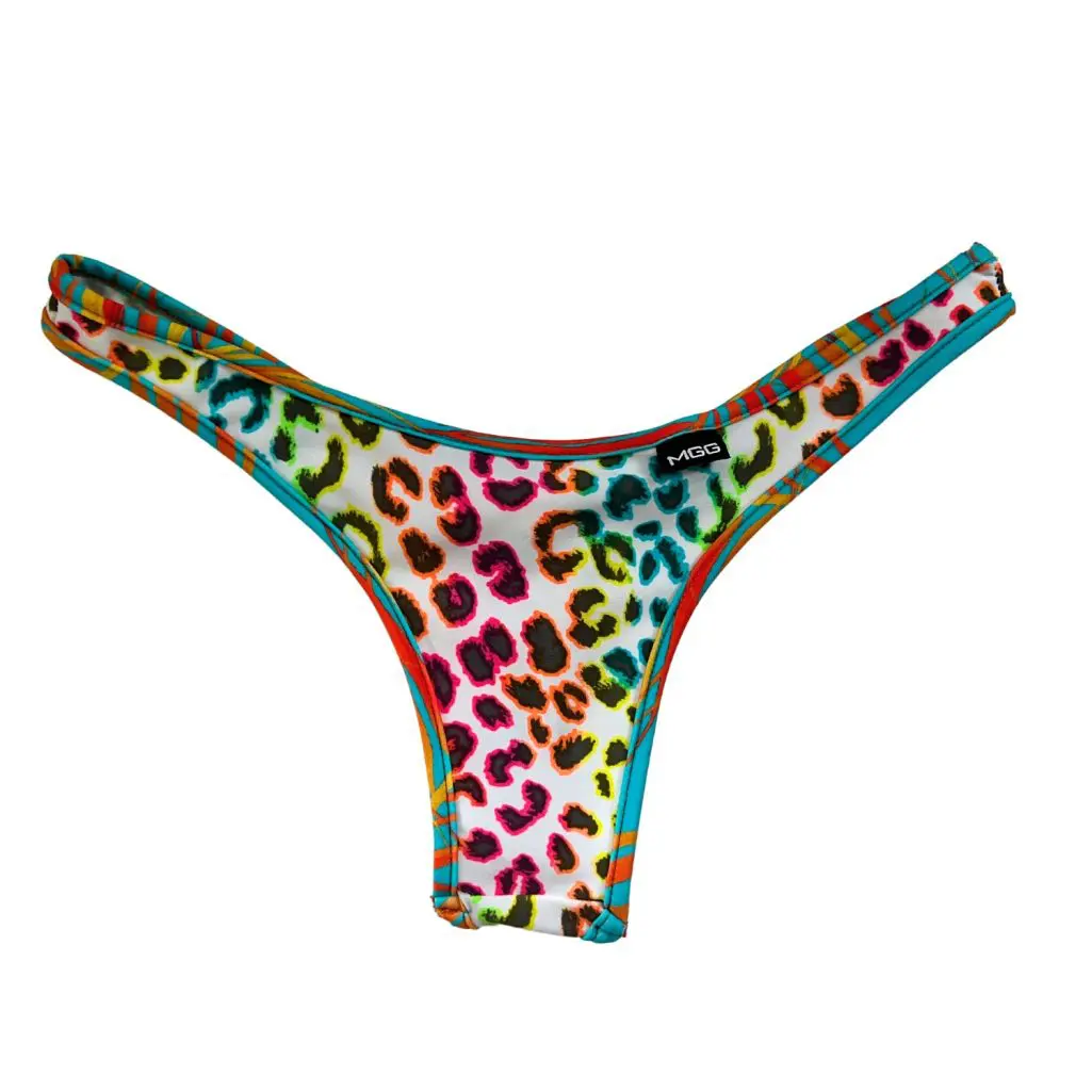 Safari Palms - Classic T- Back Bikini Bottom - Image 4