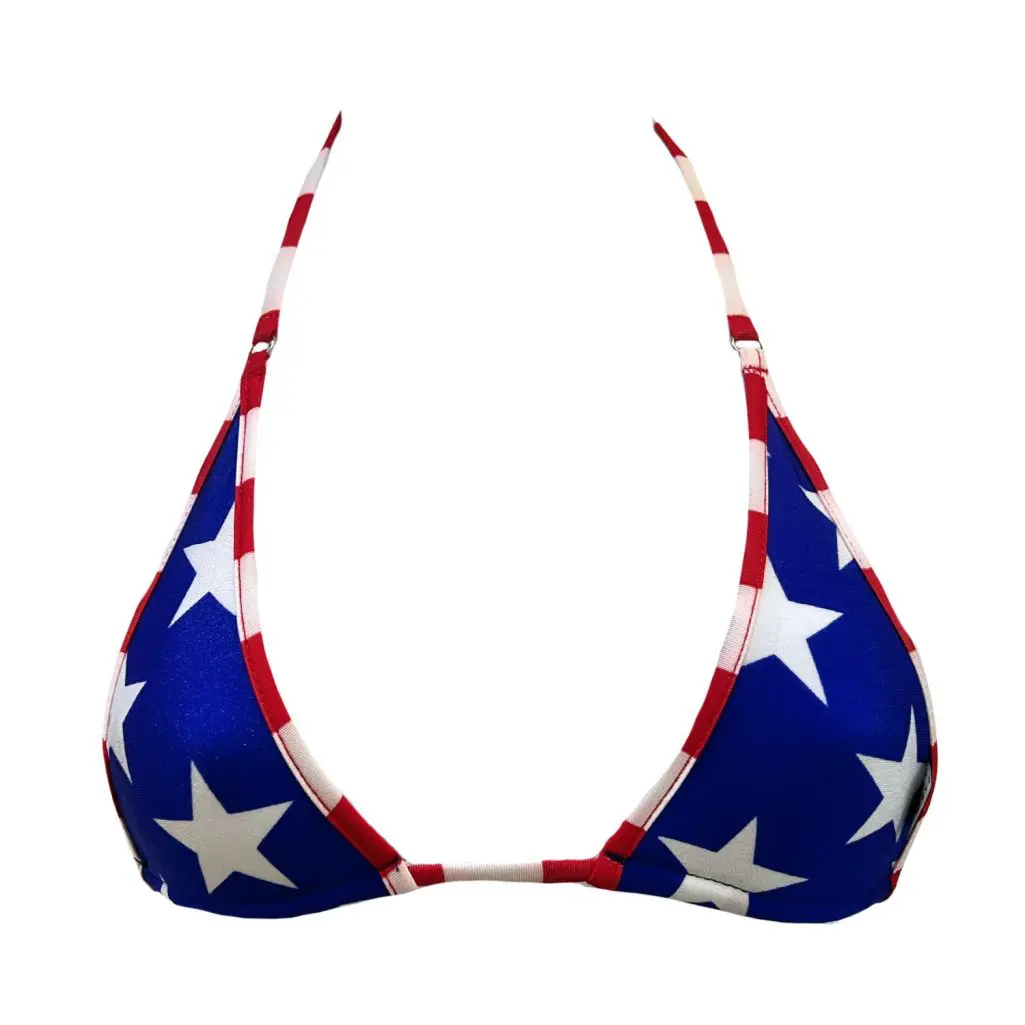 Stars & Stripes Nano Bikini Top