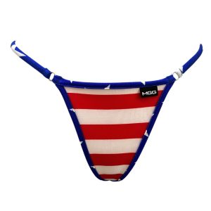 Stripes & Stars Mini Bikini Bottom