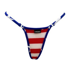 Stripes & Stars Nano Bikini Bottom