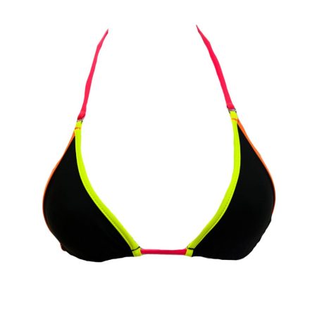 neon lights mini bikini top 1