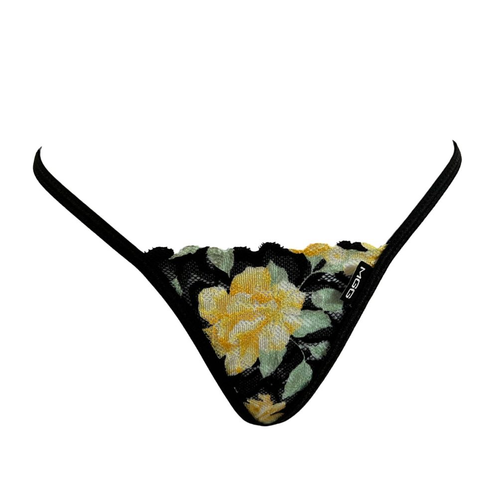 deliah Flower Lace G-String