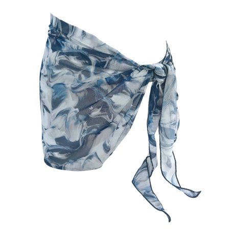 blue marble sarong