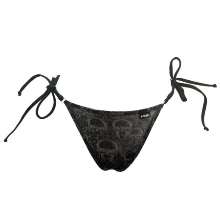 skulls bikini brazilian tie sides bottom