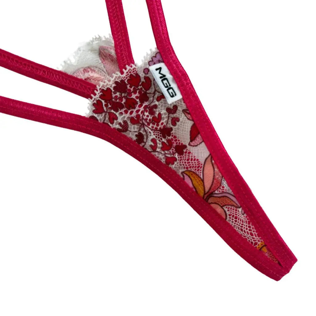 Peony Lace - Ultra Lace Thong G-String Lingerie - Image 2