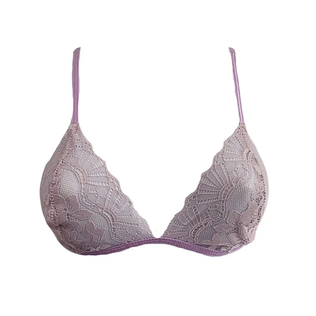 lilac ultra lace bralette