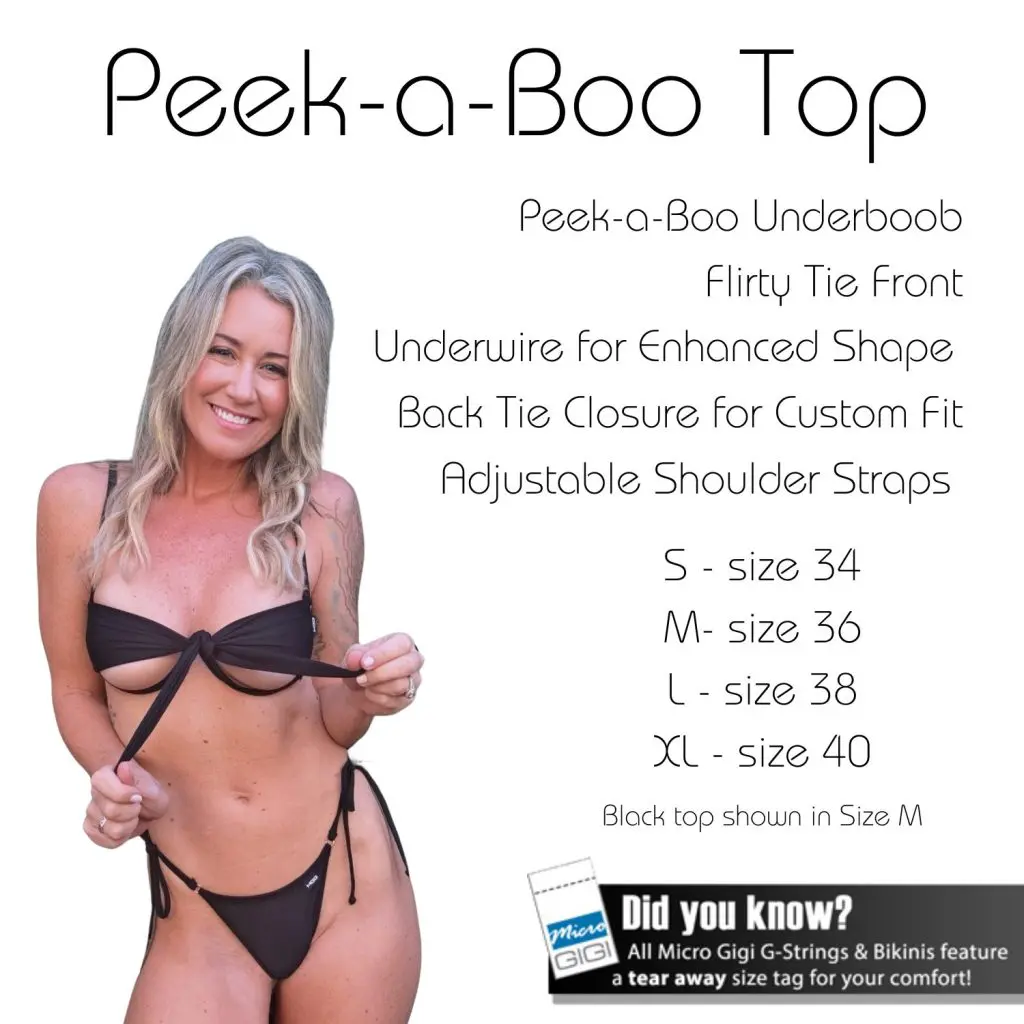 Watermelon Sugar - Peek-a-Boo Underwire Bikini Top - Image 7