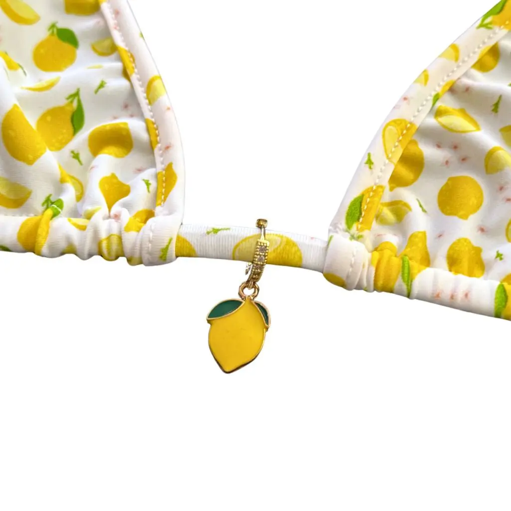 Lemon Drop Bikini Top Charm - Image 2