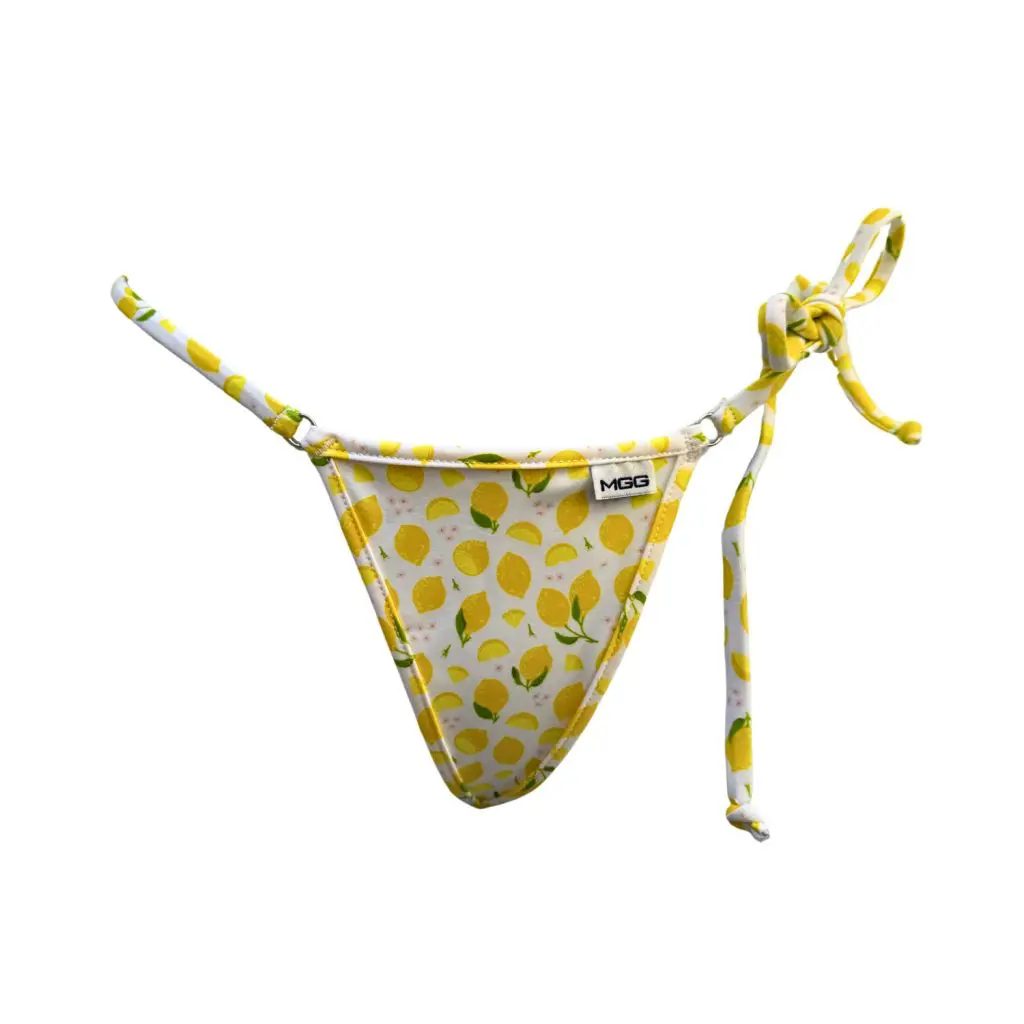 limoncello single tie side bottom