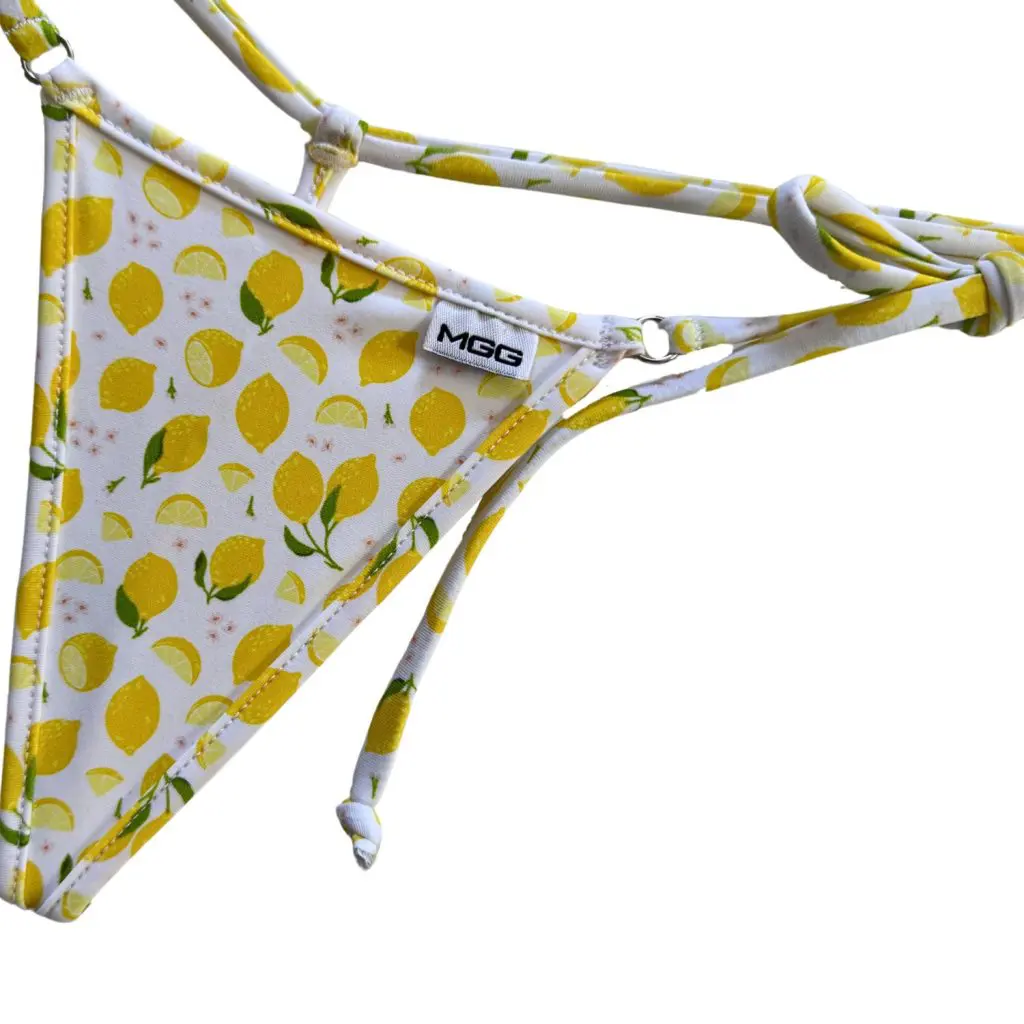 Limoncello - Single Tie Side Bikini Bottom - Image 2