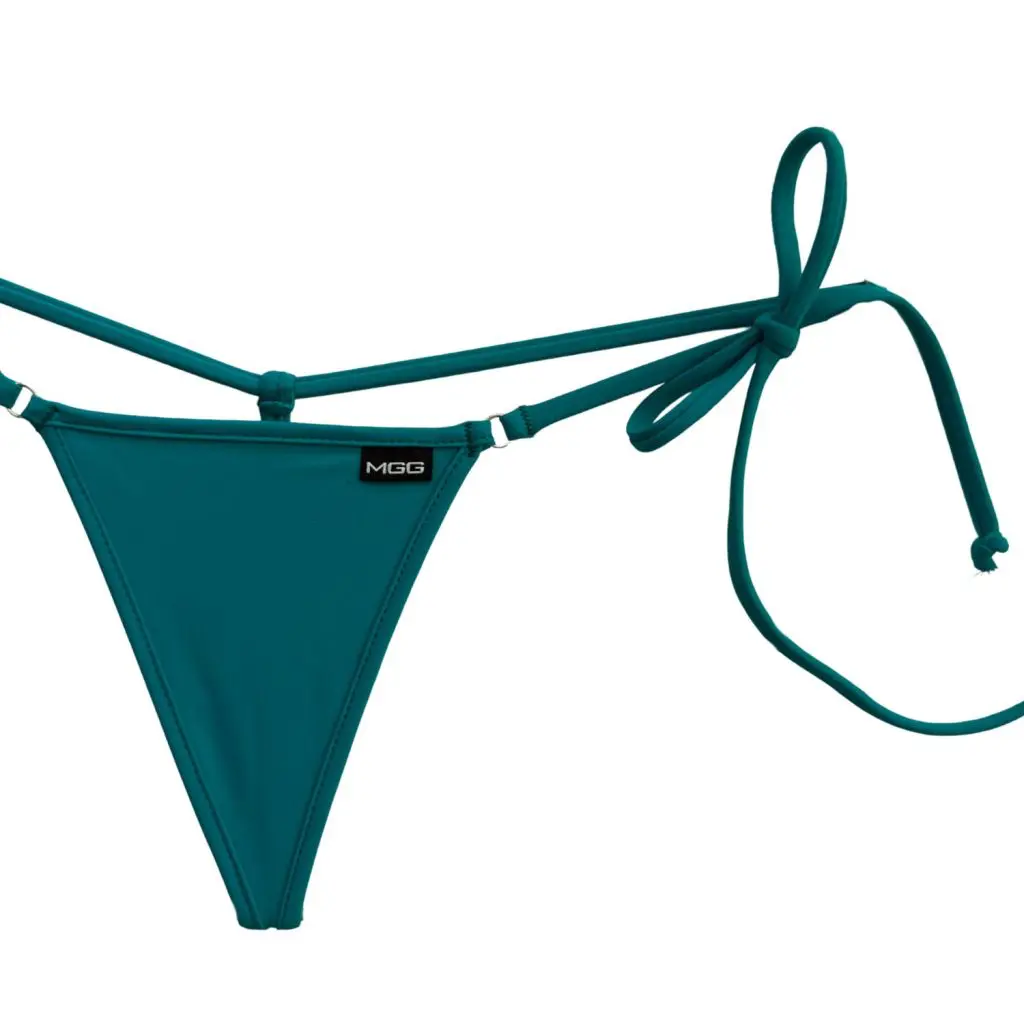 Turquoise Bay - Single Tie Side Bikini Bottom - Image 2