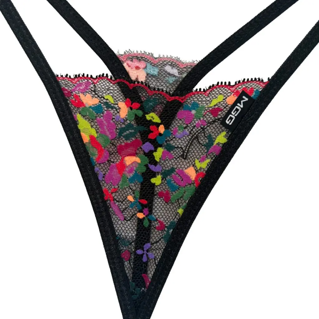 Fiesta Lace - Lace Thong G-String Underwear - Image 2