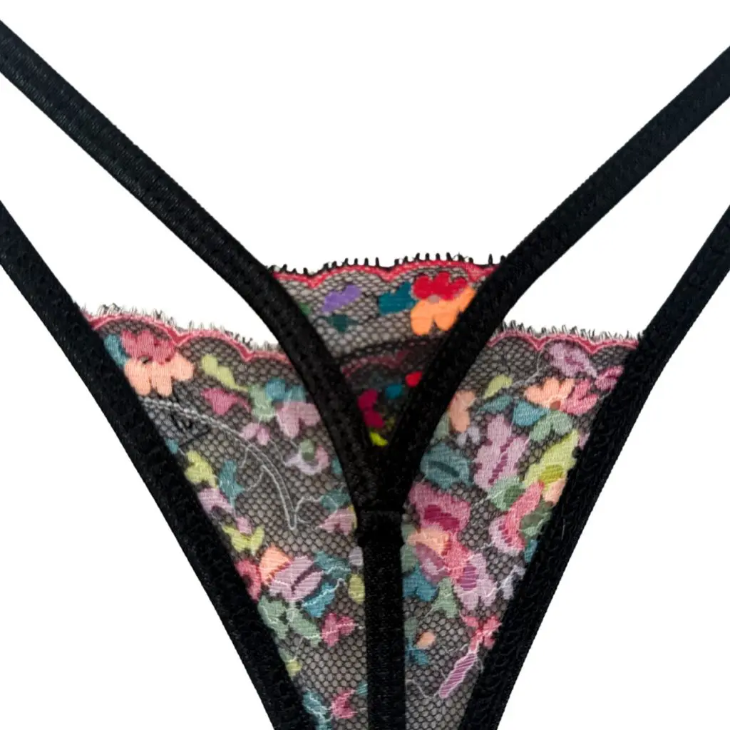 Fiesta Lace - Lace Thong G-String Underwear - Image 3