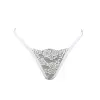 angel white lace g-string