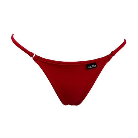 candy apple red brazilian bikini bottom