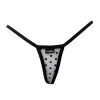 white polka dot extreme g-string