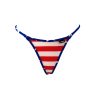 brazilian stripes n stars bikini bottom