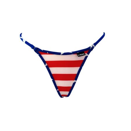 brazilian stripes n stars bikini bottom