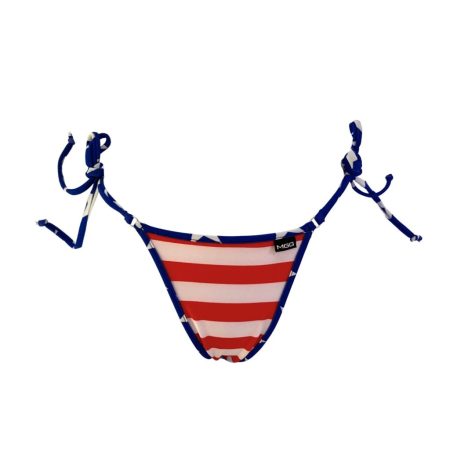 brazilian tie sides stripes n stars bikini bottom