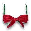 watermelon sugar peek-a-boo underwire top
