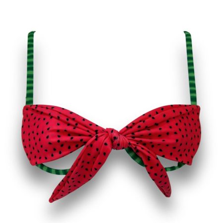 watermelon sugar peek-a-boo underwire top