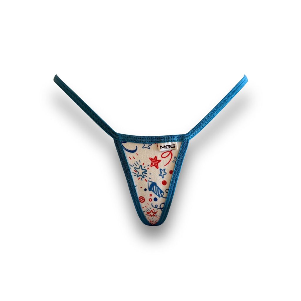 4h of july fireworks mini g-string