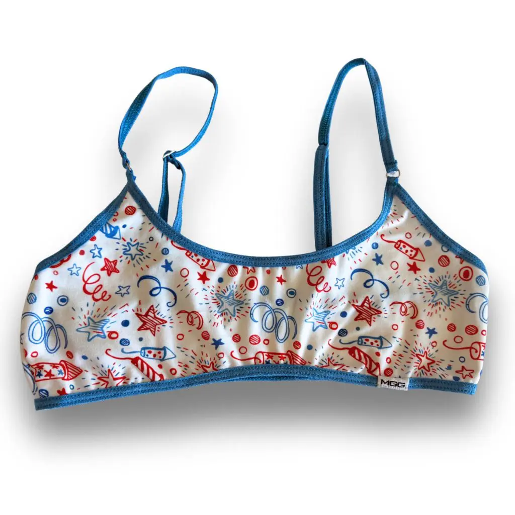 4th of July Fireworks - Leisure Bralette - Image 4
