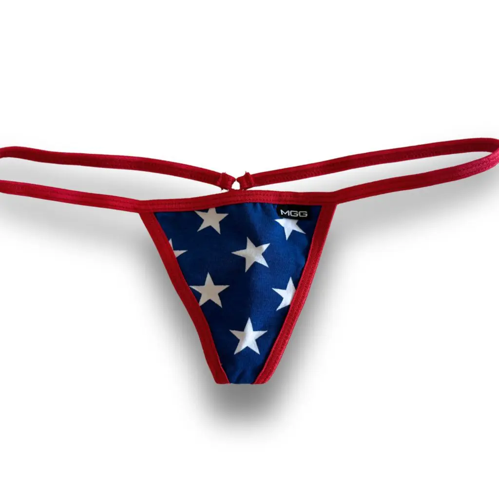 Stars - Cotton - Low Rise G-String Underwear - Image 3