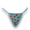 summer watermelon aqua low rise