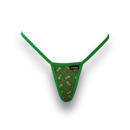green beer pretzel mini