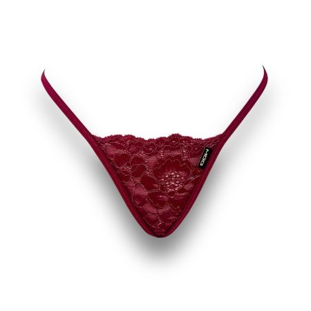 Wine Lace G-String