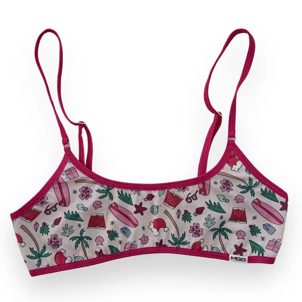 Coastal Christmas - Leisure Bralette - Image 3
