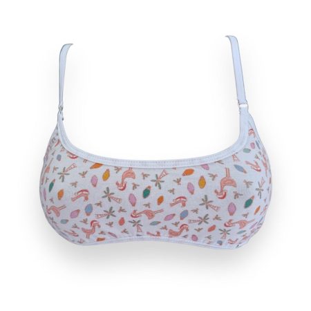 Flamingo Christmas Leisure Bralette