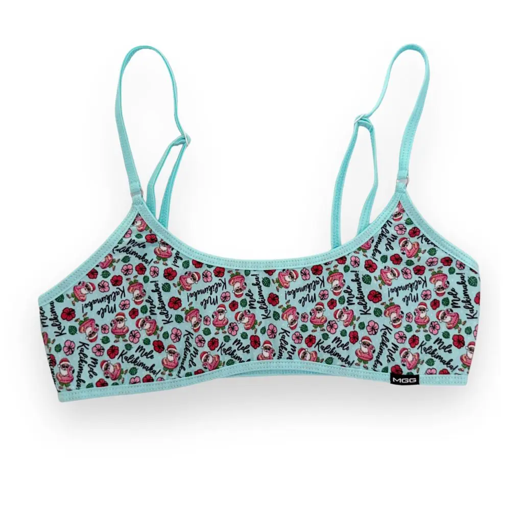 Mele Kalikimaka - Leisure Bralette - Image 4