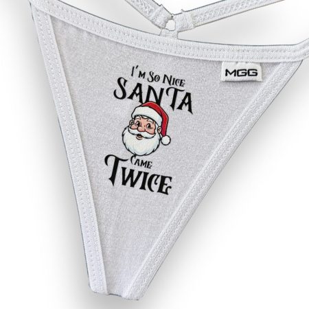 Alternative view of So Nice - Cotton - Low Rise G-String