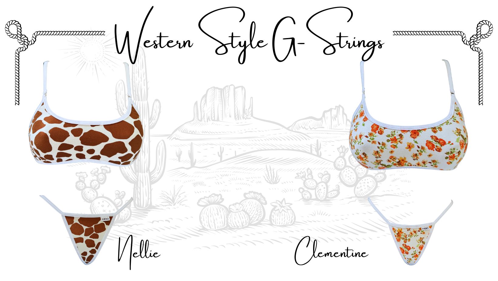 Western themed underwear